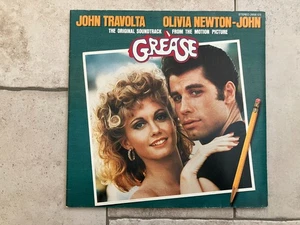 Travolta / Newton-John _ Grease _ 2 X LP Vinile 33giri 12" Soundtrack _ 1978 1st - Foto 1 di 5