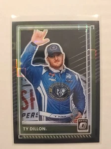 2025 Donruss Optic NASCAR Ty Dillon #73 Black Pandora Prizm Parallel - Picture 1 of 2