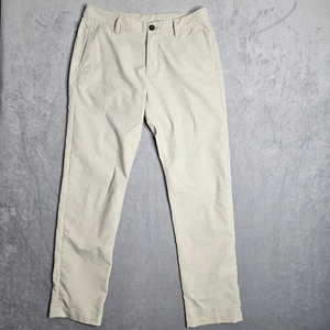 Tommy Bahama Herrenhose 30 x 30 hellbraun khaki Chino Performance Reißverschlusstasche Golf - Bild 1 von 12
