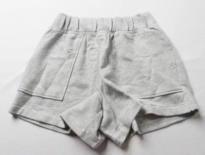 Pantalón corto de vellón recto de tiro alto Aerie para mujer EH6 gris jaspeado pequeño nuevo con etiquetas Foto 1 de 3