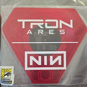 SDCC EXCLUSIVE 2025 TRON ARES Nine Inch Nails 7" Vinyl LE 1122/2500 NIN NEW - Picture 1 of 3