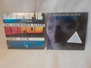 New  R.E.M. Lot 2 CD Singles Sidewinder Sleeps Lion Sleeps Everybody Hurts 1993 - Picture 1 of 7