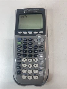 Texas Instruments TI-84 Plus Silver Edition calcolatrice grafica con cover testata - Foto 1 di 6