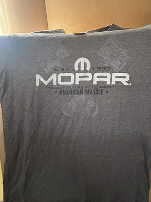 NUEVA CAMISETA COLLECTAB CHRCL MUS Manga Corta Mopar GRANDE Nueva Camisa Genuina Foto 1 de 2