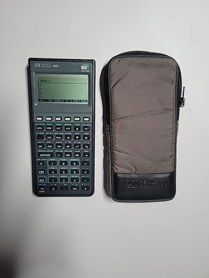 Hewlett Packard HP 48G+ Calculator Plus 128K RAM Graphing Tested Working W/Case - Image 1 of 4