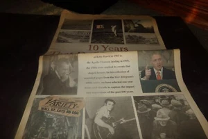 Fort Worth Star Telegram 10 years Define Century Space Shuttle TV Guide 2000 - Picture 1 of 7