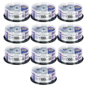 Verbatim Bar Bay Tum 1 time Recording Blu-ray Disc BD-R XL 100GB Set of 10 - Picture 1 of 2