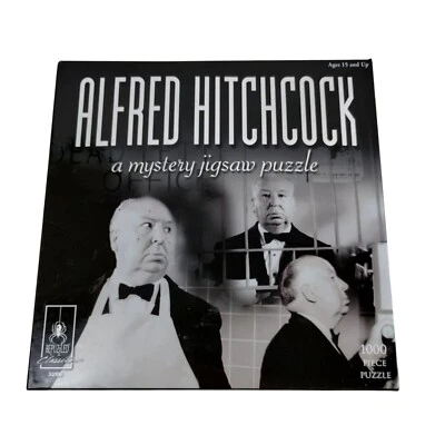 Rompecabezas BePuzzled 1000 piezas Alfred Hitchcock Mystery Obsession 2018 Foto 1 de 4
