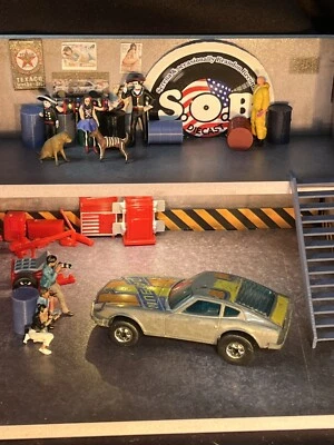 Hot Wheels Blackwalls 1976 Datsun Z Whiz 1:64 EX Cond Silver Diecast - Image 1 of 4