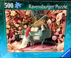 Ravensburger 500pc Rabit Recital by Delmelsa Haughton 2024 jigsaw puzzle HTF NIB - Picture 1 of 2