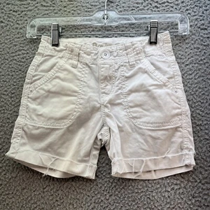 Justice Premium Shorts Denim Jean Girls 8 R White Jamaican Shorts Casual Beach • - Picture 1 of 11