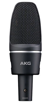 AKG C3000 Large Diaphragm Studio Recording Condenser Microphone Mic w/Shockmount - Image 1 of 4