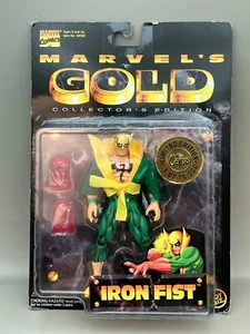 Marvel’s Gold Collector's Edition Iron Fist Action Figure Limited NEW - Picture 1 of 7