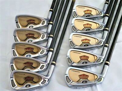 10PC LEFT-HANDED HONMA BERES IS-01 2STAR R-FLEX IRONS SET NWO - Image 1 of 4