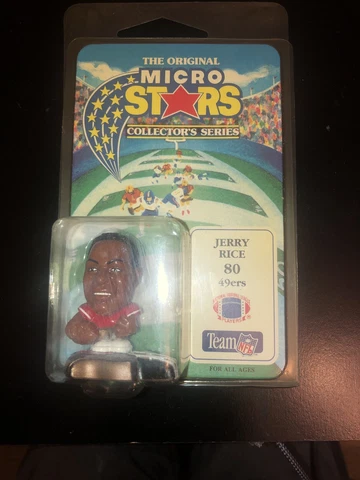 Original MICRO STARS Collector's Series JERRY RICE San Francisco 49ers 1994 NEW Cover