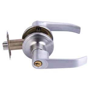 Interior Door Lock Handle Door Lock Key Door Lever Handle Hallway Doors Lever - Picture 1 of 12
