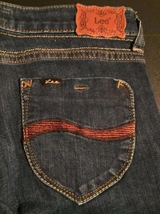 LEE SKINNY LEG Dark Wash Women's Jeans Size 27  - Picture 1 of 9