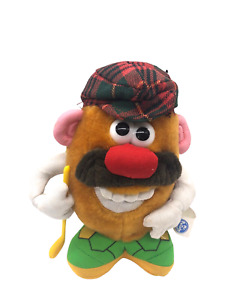 Mr. Potato Head 8" Plush Stuffed Animal 1998 Nanco Golfer Golf Outfit Club