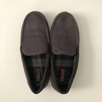 💲MAKE OFFER💲 SZ (8-9) MEN’S 32 DEGREES HEAT WEATHERPROOF MOCCASINS SLIPPERS - Image 1 of 4