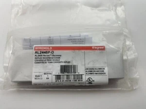 Wiremold AL2400 Series Duplex Receptacle Cover AL2446P-D Anodized Aluminum - Picture 1 of 8