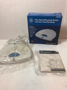 General Electric Digital Messaging System 29878GE1-B ze sznurkami Działa - Zdjęcie 1 z 5