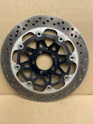 Rotor de freno delantero izquierdo Kawasaki Ninja ZX11C 1990-1993 OEM recto Foto 1 de 2
