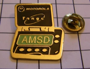 TANGO MOTOROLA PAGER AMSD Advanced Messaging Systems Division vintage PIN BADGE - Bild 1 von 2