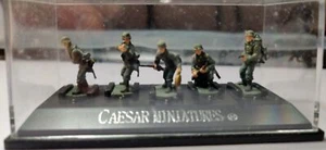 CAESAR MINLATURES  5 soldiers of the German Army 1/72 FINISHED figures model set - Picture 1 of 3