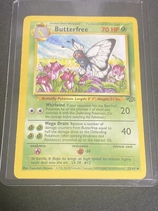 Butterfrei - 33/64 - Dschungel - Uncommon - Pokemon Karte - NM/MINT - Bild 1 von 2