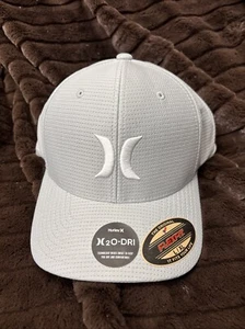 Hurley M H20 DRI PISMO Men's Gray Stretch Fit Hat Size L/XL FREE SHIPPING!!! - Picture 1 of 4