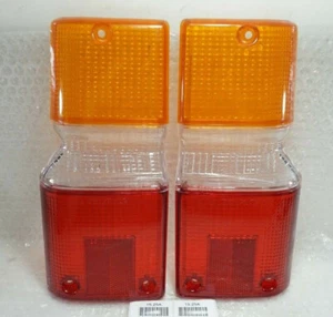 Pair DAIHATSU FEROZA ROCKY SPORTRAK FOURTRAK TAIL LIGHT REAR LAMPS LENS SET RL - Picture 1 of 7