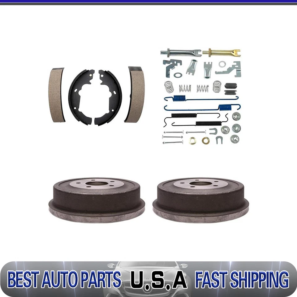 Kit de herrajes de zapatas de freno de tambor de freno trasero para Chevrolet Equinox 2005-2006 Foto 1 de 4