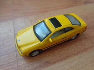 1/72 CARARAMA CLÁSICO - MERCEDES BENZ CLK MODELO DIECAST AMARILLO COCHE - Imagen 1 de 1