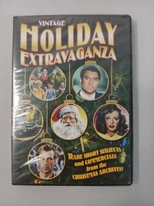 VINTAGE HOLIDAY EXTRAVAGANZA RARE SHORT SUBJECTS & COMMERCIALS CHRISTMAS DVD - Imagen 1 de 2