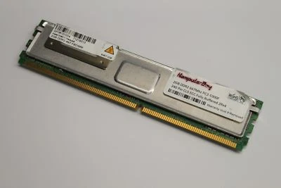 Qimonda QF06101004 2GB RAM 240p PC2-5300 CL5 36c 128x4 DDR2-667 2Rx4 Memory Card - Image 1 of 3