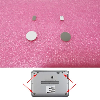 4Pcs Laptop Bottom Case Rubber Anti-Slip Pad For HP 1040 G3 Replacement Part - Image 1 of 3