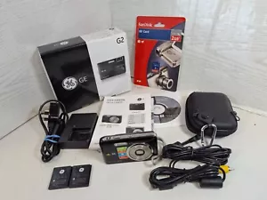 GE A840S 8MP Black Digital Camera Boxed with Extras Working - Picture 1 of 16