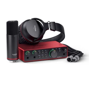 Focusrite Scarlett 2i2 Studio 4th Gen USB Interface with Microphone, Headphones - Picture 1 of 10