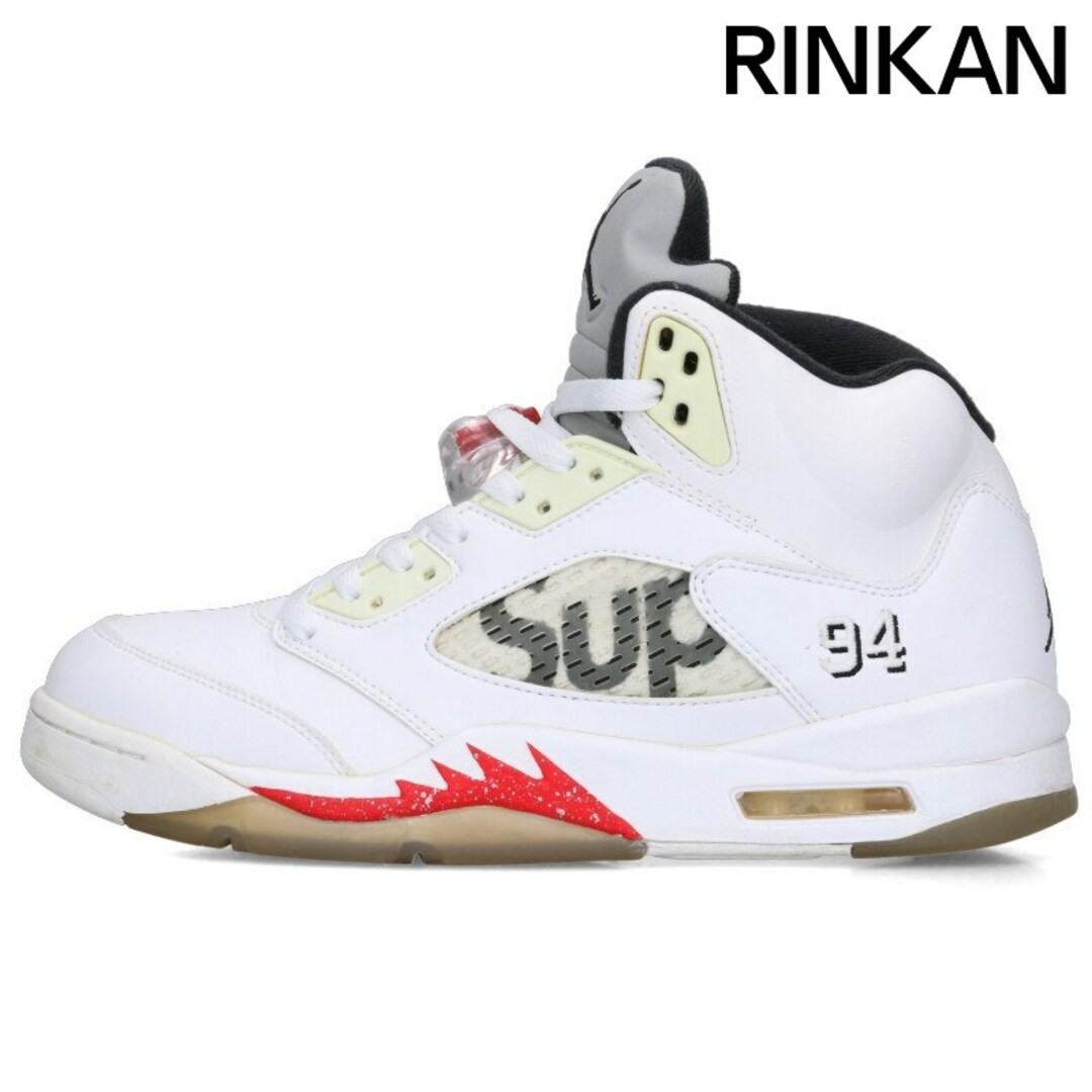 Preços baixos em Supreme x Air Jordan 5 Retro White | eBay Preços baixos em Supreme x Air Jordan 5 Retro White | eBay