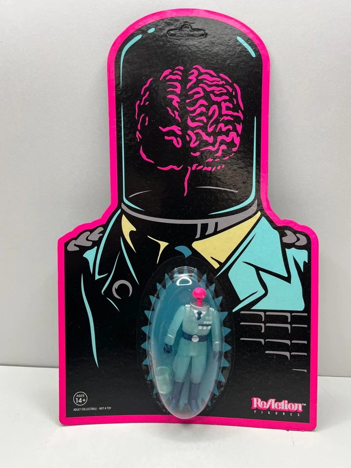 Super7 Reaction The Worst Shedusa Black & Purple Snake Action Figure SDCC