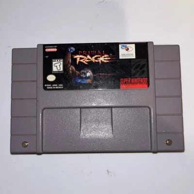 Primal Rage (Super Nintendo SNES, 1995) - Image 1 of 3