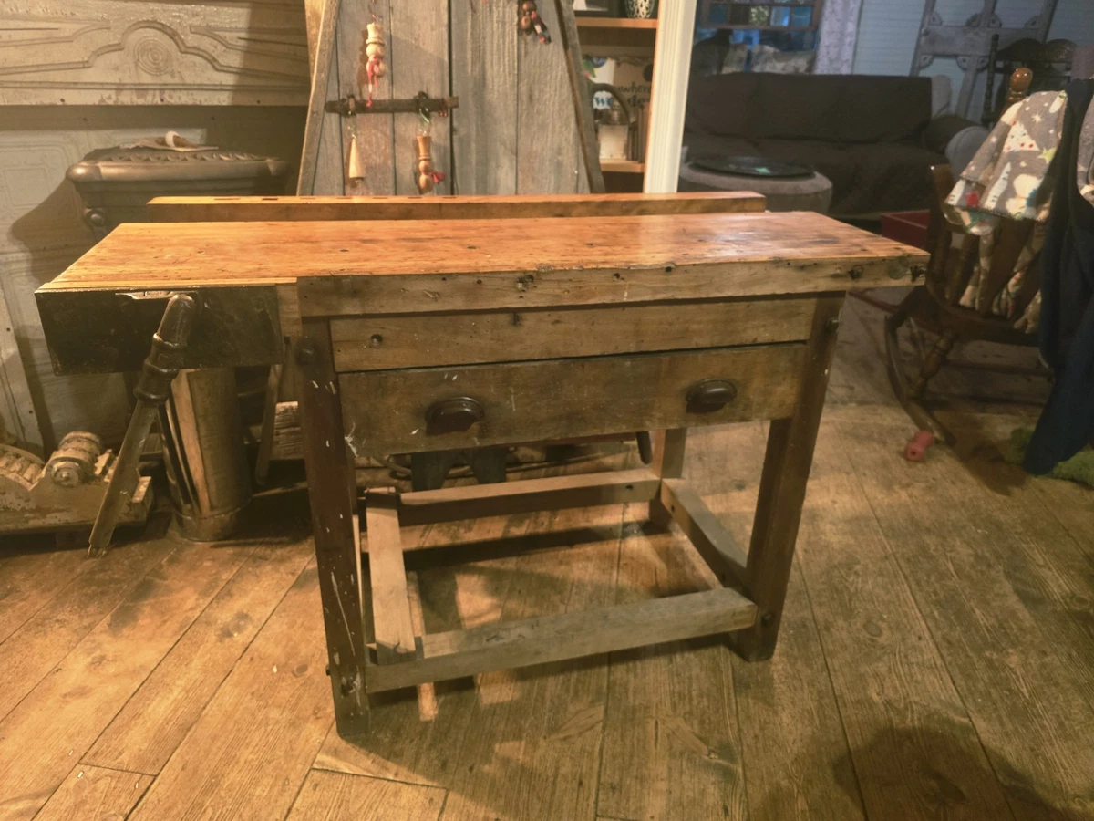 Antique Workbench | eBay