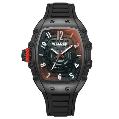 Reloj pulsera deportivo de cuarzo para hombre Welder W75 exclusivo WRH3004-R Foto 1 de 4