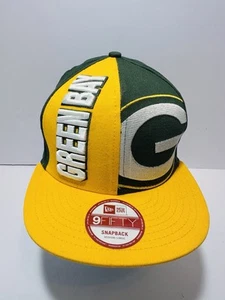 Vintage NFL Green Bay Packers Mütze Cap New Era 9Fifty SnapBack gesticktes Logo - Bild 1 von 7