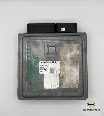 Módulo de control del motor BMW 325i 330i 525i 2006-07 ECU ECM PCM 7561684 OEM Foto 1 de 4