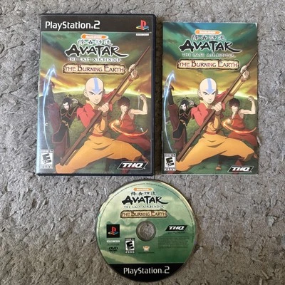 Avatar: The Last Airbender - The Burning Earth (Sony PlayStation 2, 2007) PS2 - Imagem 1 de 2