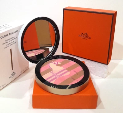 Hermes Rocabar Silk Powder Healthy Rosy Glow 15g/0.52 oz NIB 100% Authentic - Image 1 of 4