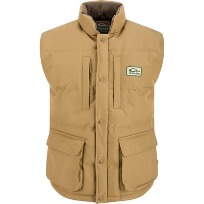 Drake Waterfowl Throwback 80 Featherless Puffer Vest - Image 1 of 4