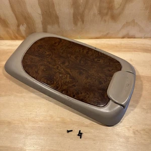 2000-2004 Ford Excursion F250 F350 Super Duty Center Console Lid Armrest Tan - Picture 1 of 20
