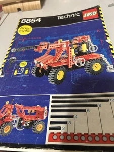 Lego Technic 8854 Crane Used With Instructions Great Condition - Picture 1 of 2